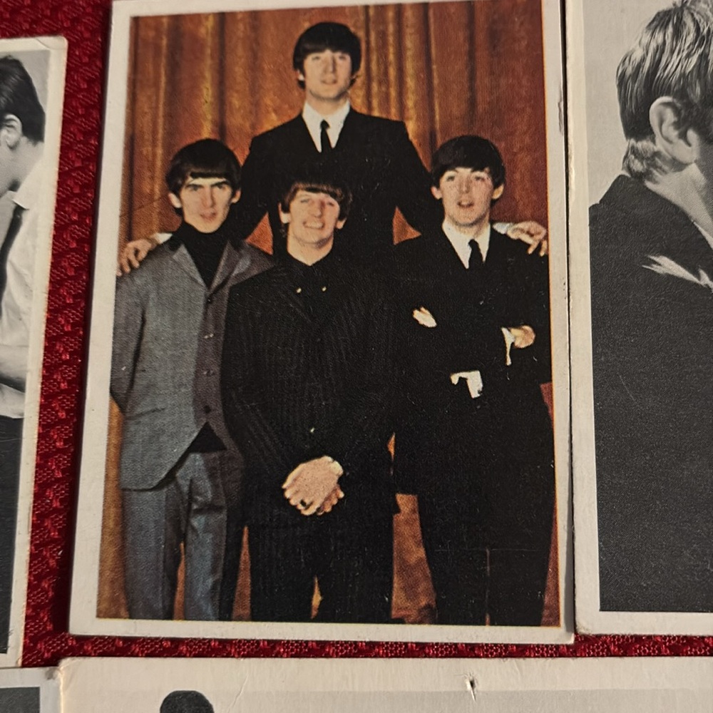 Vintage Set of 30 Beatles Trading Cards